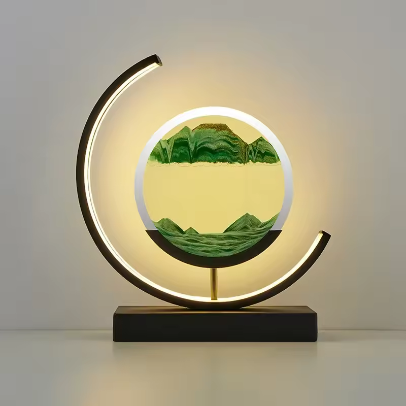 Green Sand - Black Frame
