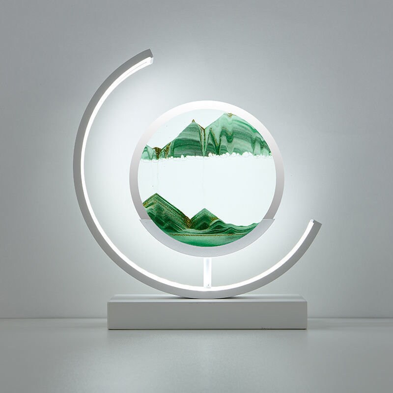 Green Sand - White Frame